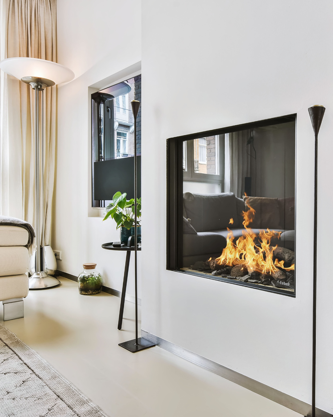 Insert design Le plaisir de la Flamme