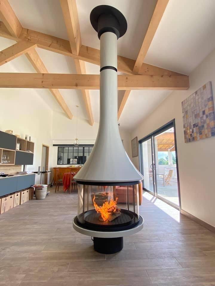 Prix pour installer un insert dans une cheminée ouverte Vinon-sur-Verdon dans le Var