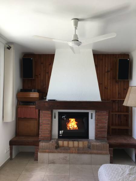 Insert à bois en fonte de marque DOVRE sur Éguilles